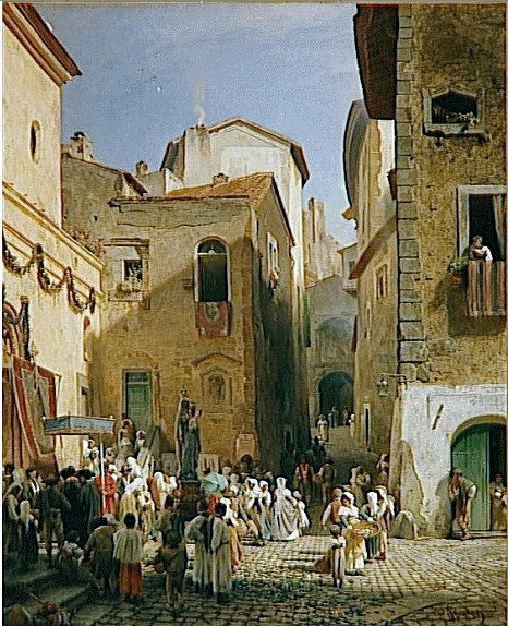 德国油画作品大图,德国艺术油画欣赏