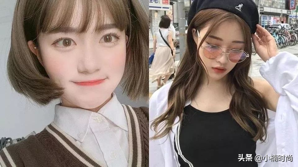 适合小姐姐的发色推荐粉棕色,韩国小姐姐灰棕发色