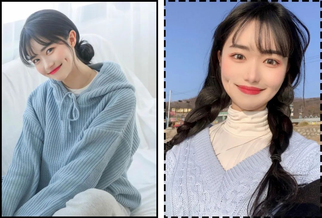 任何脸型都巨好看的刘海教程,什么脸型都适合的刘海在家就能剪