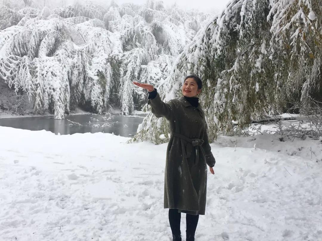 下雪啦春雪,九华山初雪时间