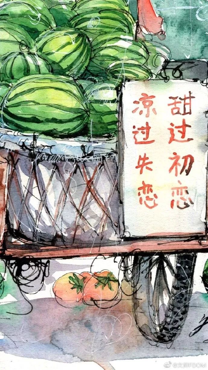 淡彩钢笔画技法,钢笔淡彩画基本知识