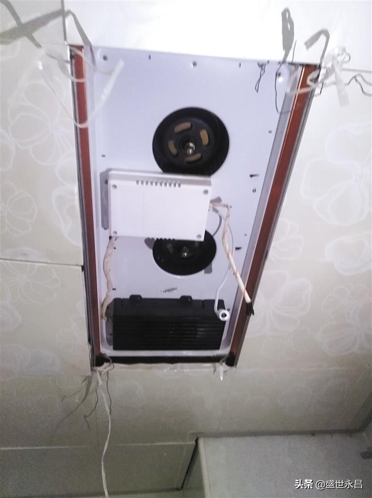 美的浴霸线路烧坏了怎么修理,美的浴霸开关故障及维修