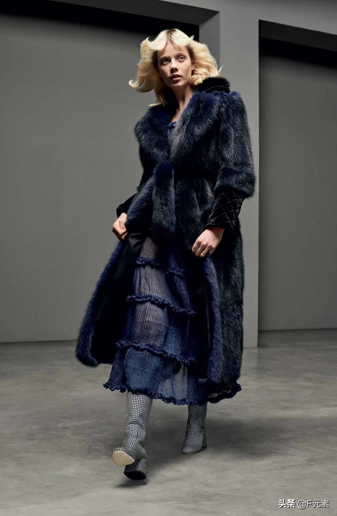fendi皮草,用皮草记录时代fendi2020秋冬发布