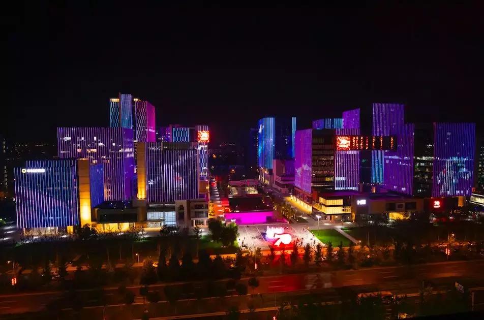 震撼北京我爱你中国,中关村震撼视频