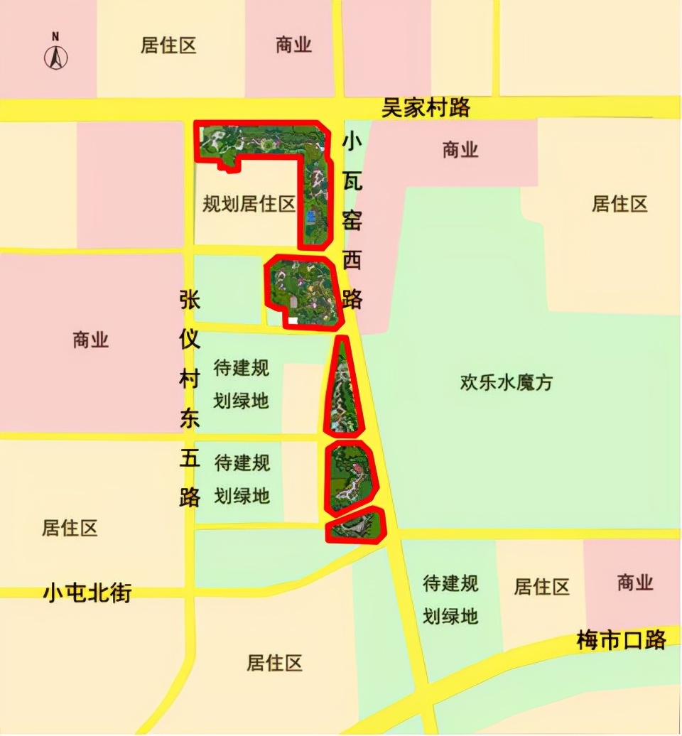 涉及6区，增绿约280公顷，11个公园组团“出道”！