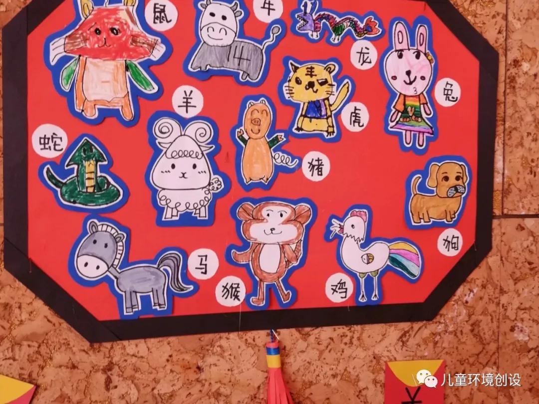 幼儿园新年环创参考,幼儿园新年教室环创