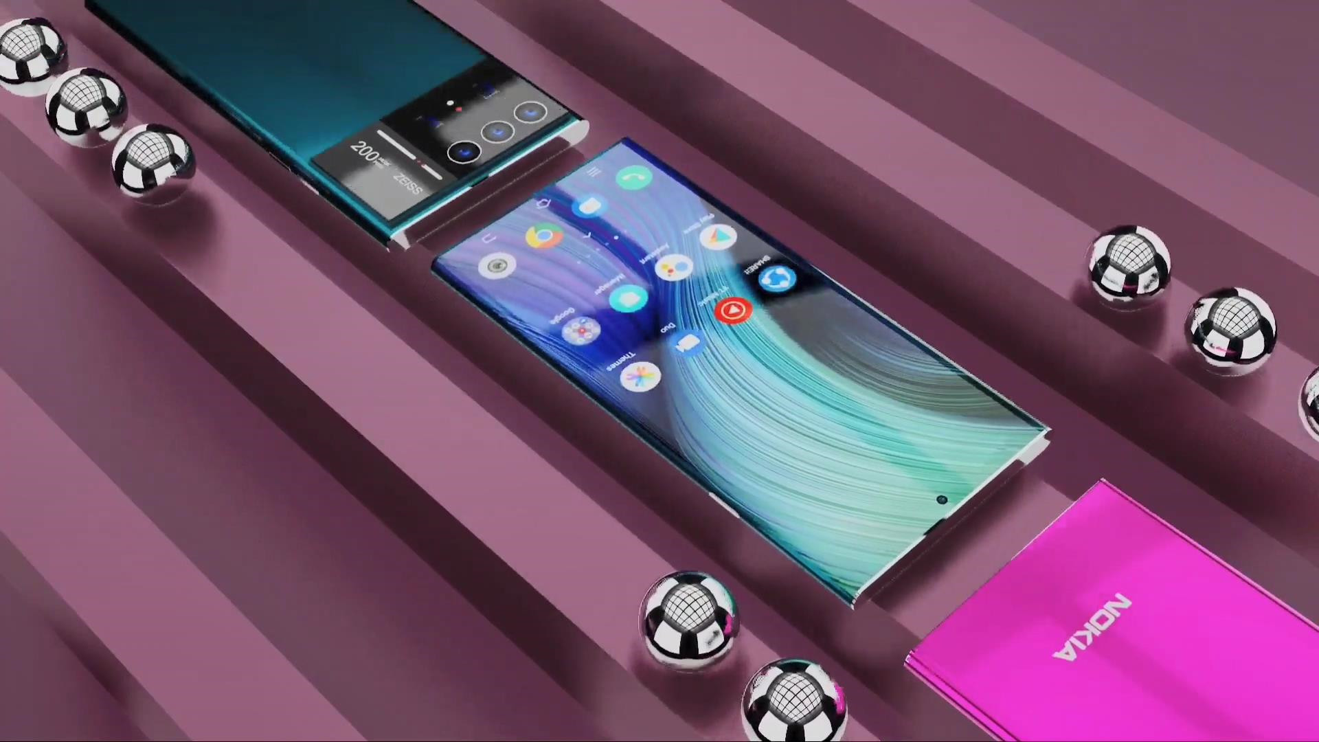 诺基亚新N72渲染图：骁龙895+蔡司双长焦，支持低轨道卫星通讯