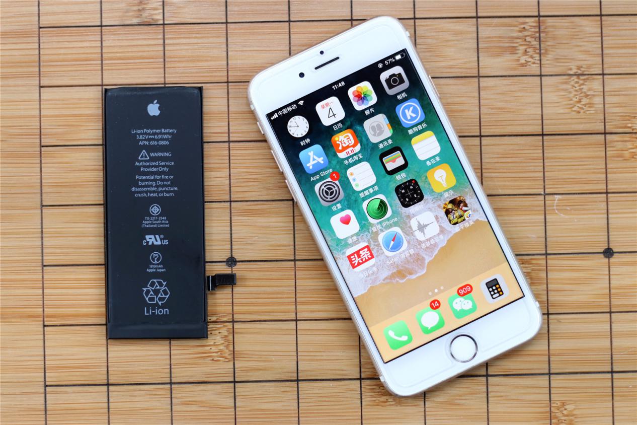 iphone6更换电池推荐,换新电池iphone虚电跳电解决方法