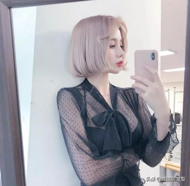 第一次染发最适合的发色,今年染发的几款好看发色