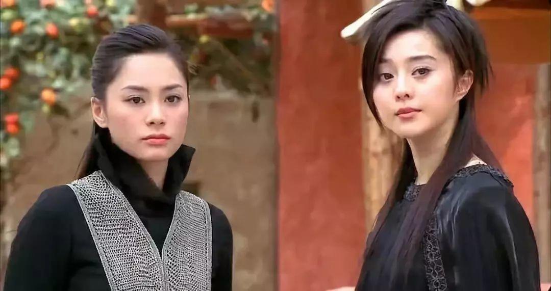 阿娇演港女,阿娇不笑和笑起来的对比照