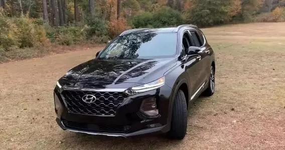 2020款现代胜达实拍,2018款现代胜达七座2.0t