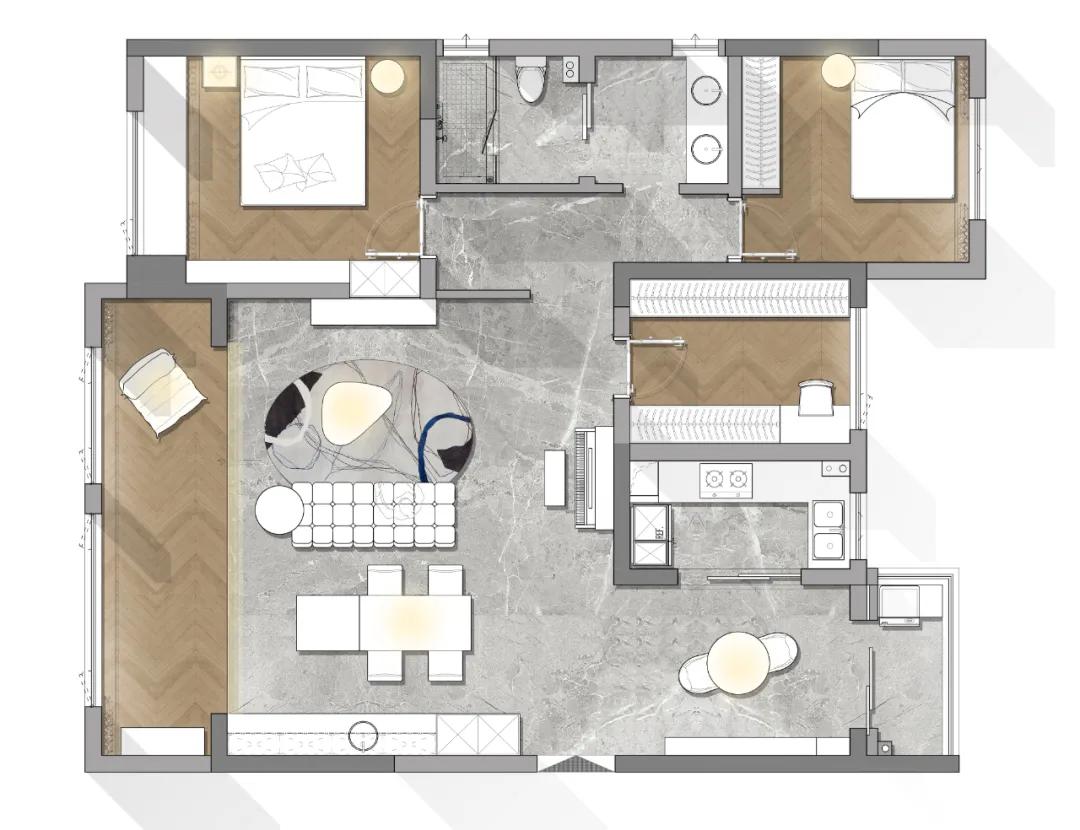 不同半包价格能装出什么样的家?拿了14套案例给你们参考,收藏吧