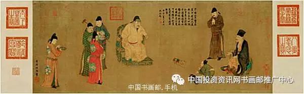 任仁发《五王醉归图卷》2016年度全球最贵中国艺术品