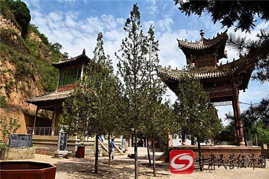 清凉山八景,庆阳市清凉山寺