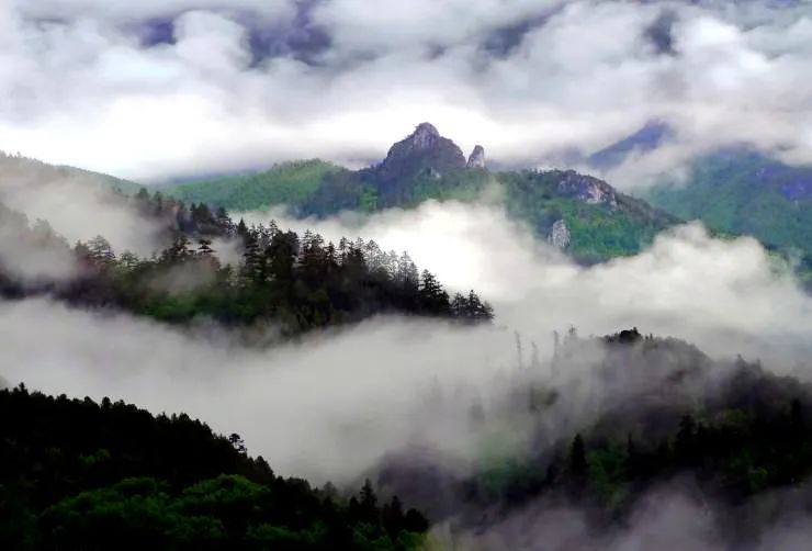 洛克徒步木里到稻城翻的是哪座山,秘境四川甘孜