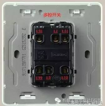 浴霸怎么接线三联三控开关接线图,灯泡内部接线和开关接线图