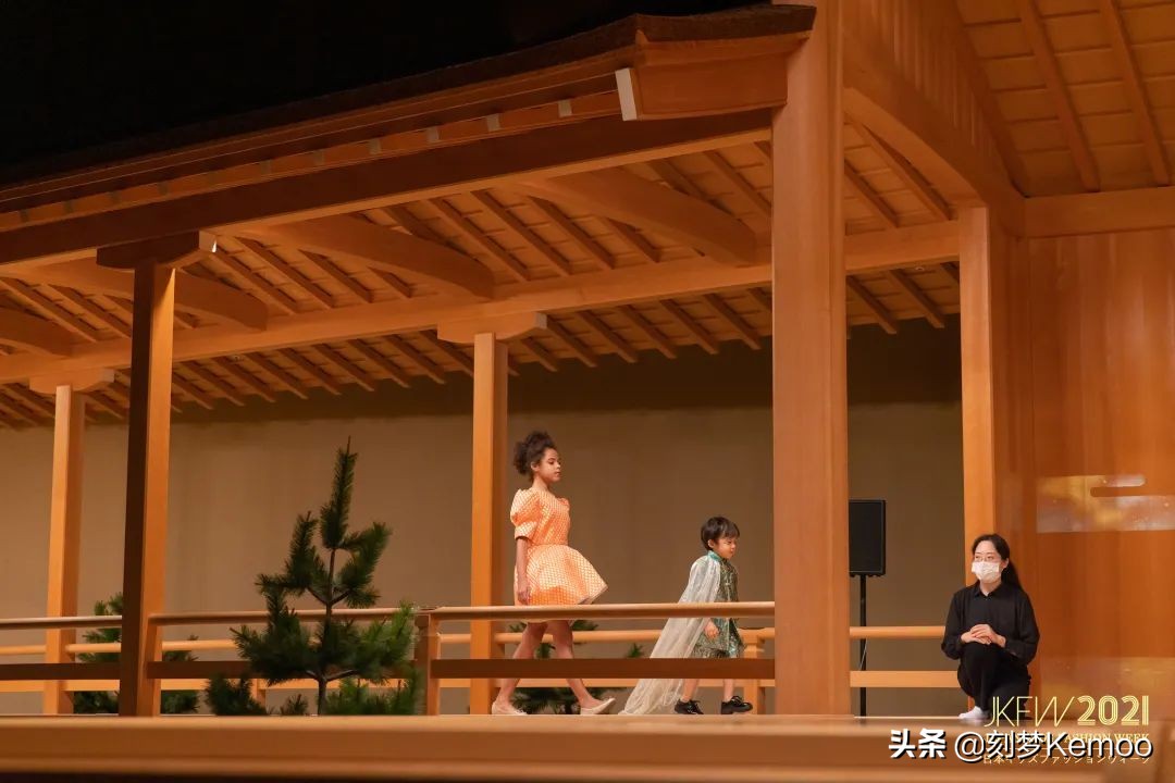 北美国际时装周儿童秀场,国潮时装周儿童