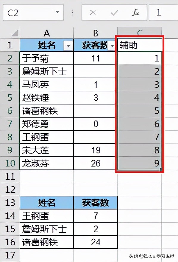 脑壳疼，粘贴到筛选出来的Excel目标区域，还不能改变数据表顺序