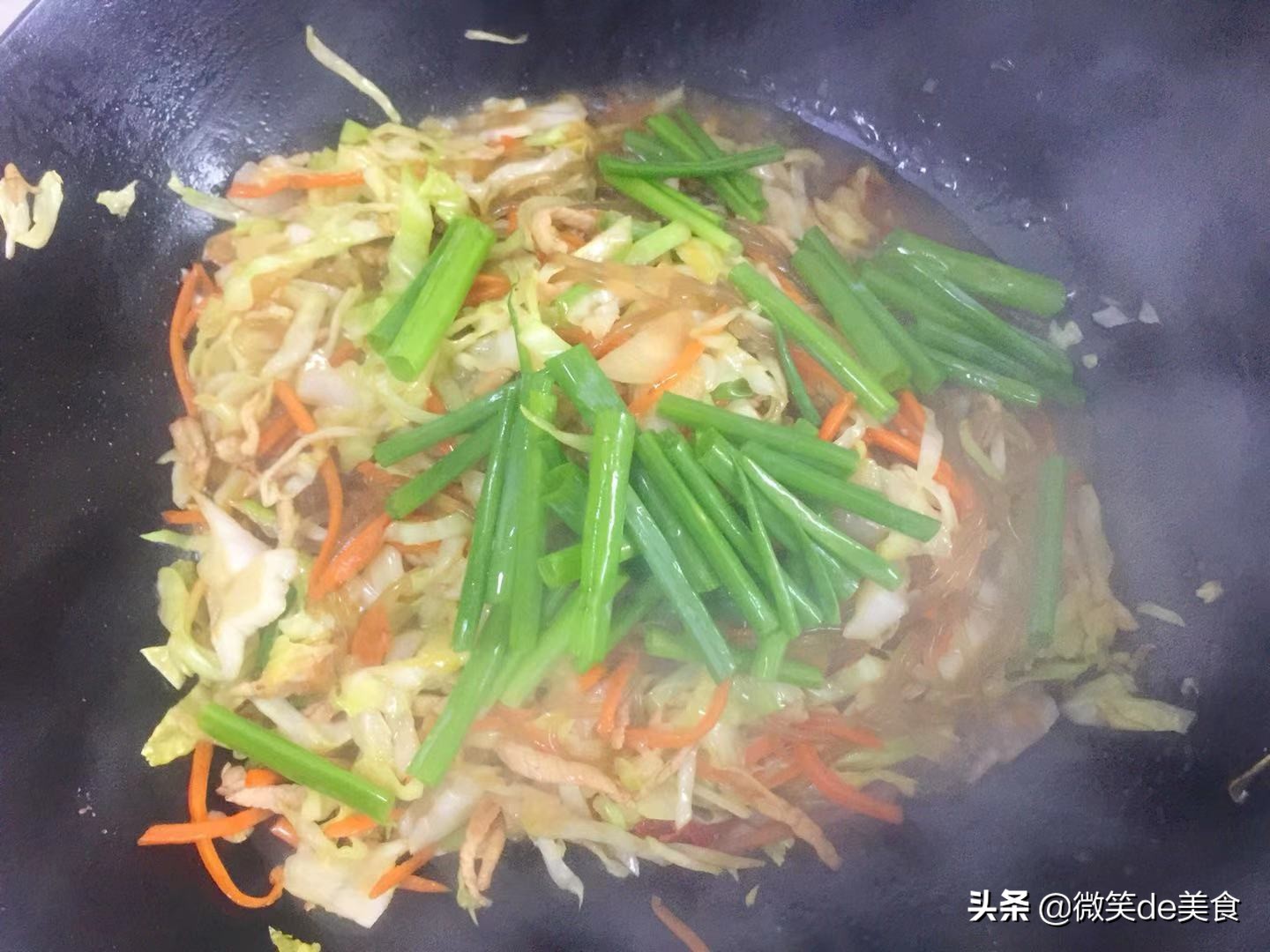 家常菜100道开胃下饭卷心菜烧粉丝,卷心菜炒胡萝卜超下饭做法