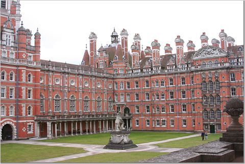 全球最美的学校——伦敦大学皇家霍洛威学院