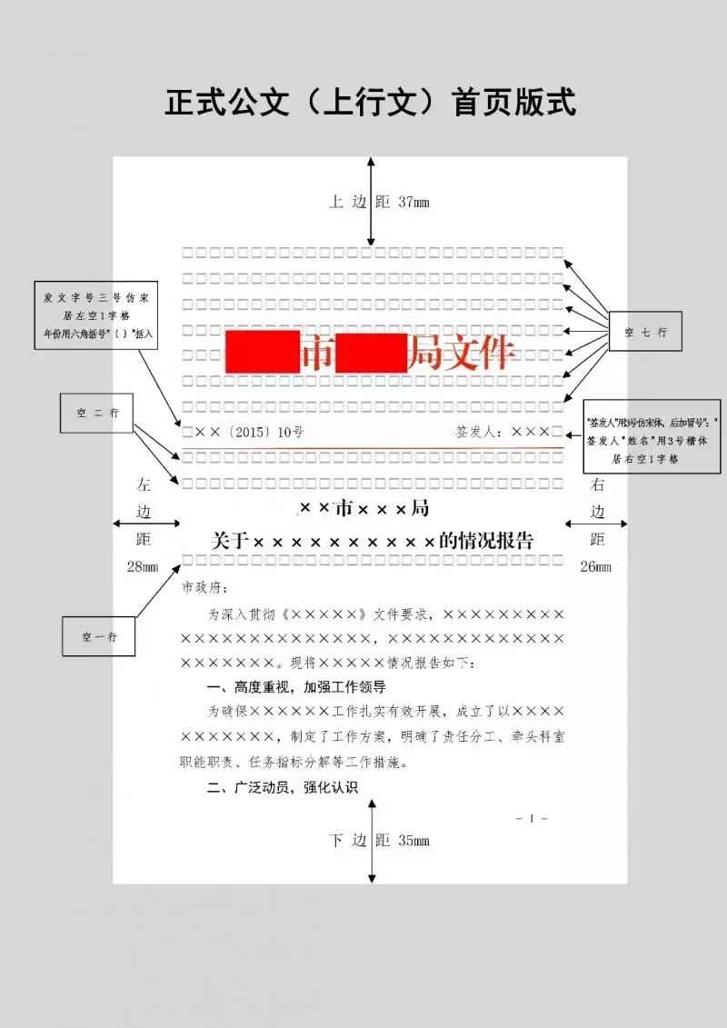 公文条例和规范性文件,国家机关公文中的规范格式