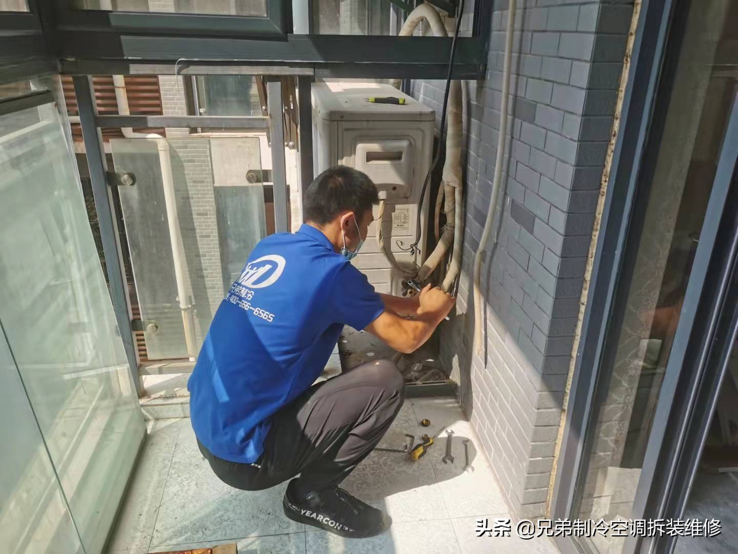 挂机空调移机对空调使用好不好,空调移机收氟操作全过程空调不冷