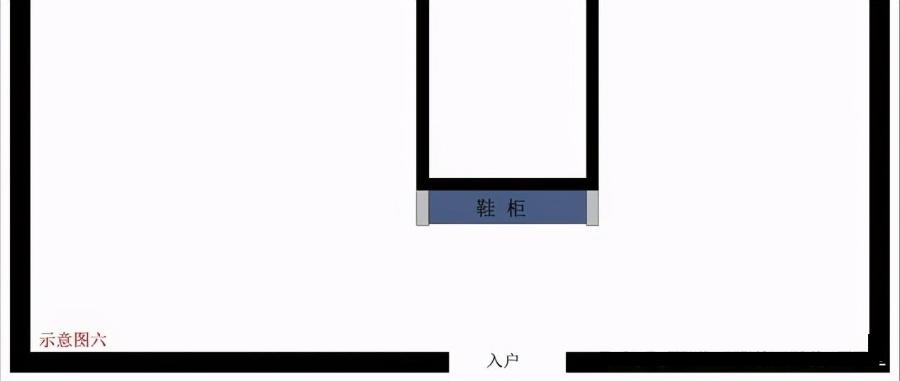 门左右两边没墙怎样做入户鞋柜,入户门左右两侧无墙体如何做鞋柜