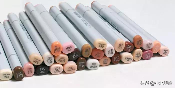 马克笔绘画初学者该用哪种马克笔,马克笔简单调色理论