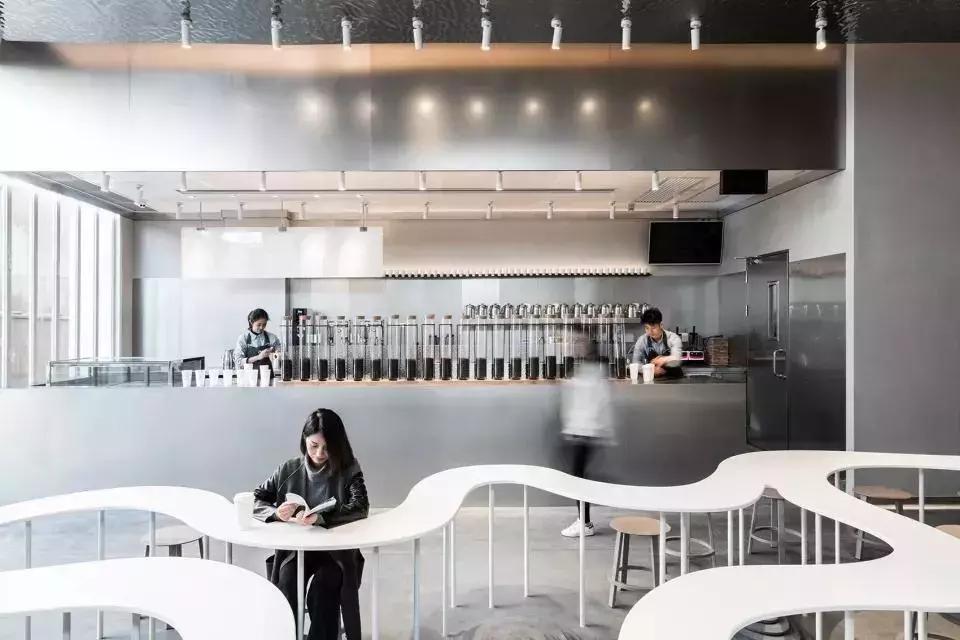 喜茶空间设计来自哪个公司,喜茶店面空间设计欣赏