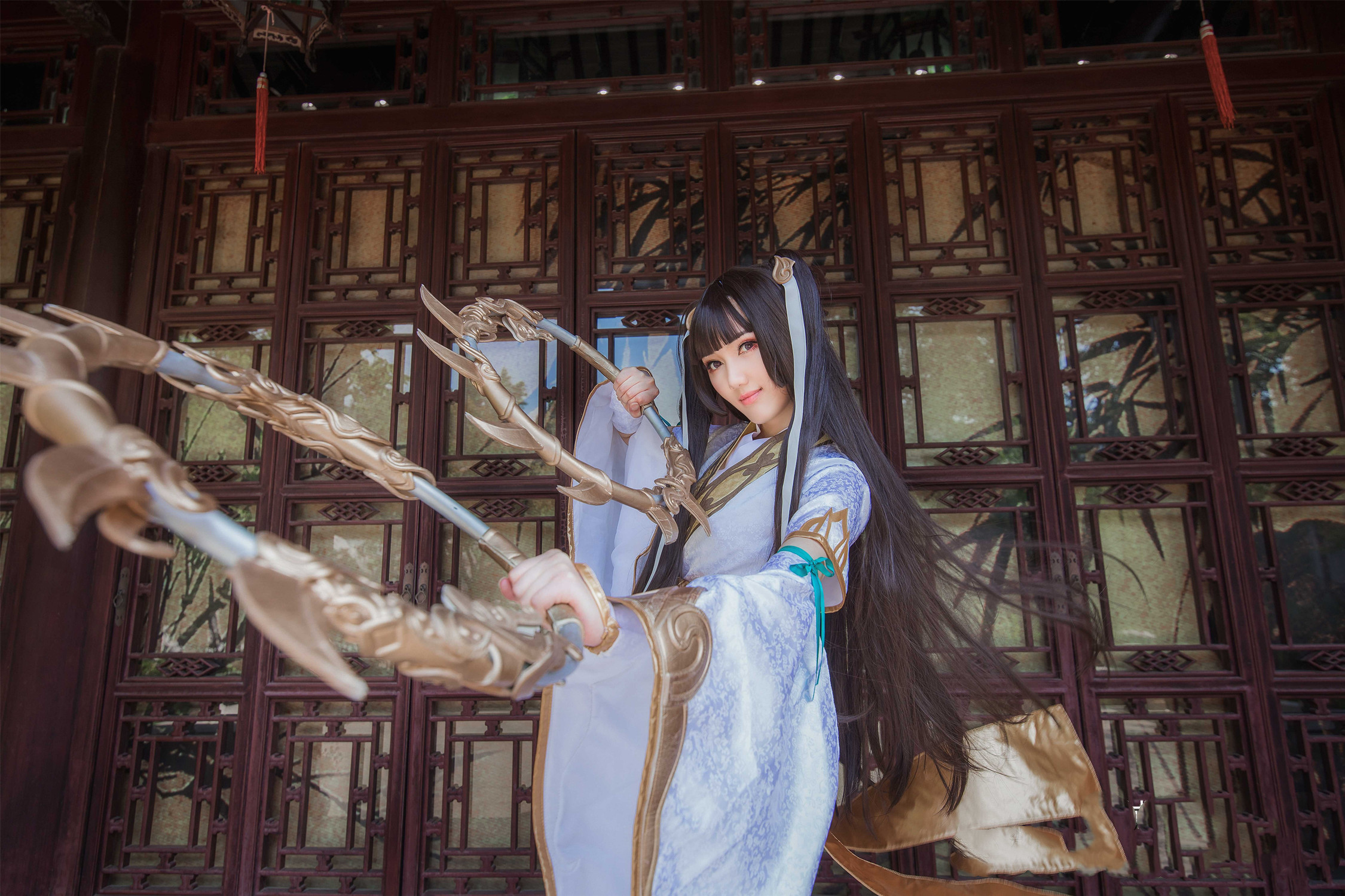 天涯明月刀白衣公子羽cos,天涯明月刀cosplay太白