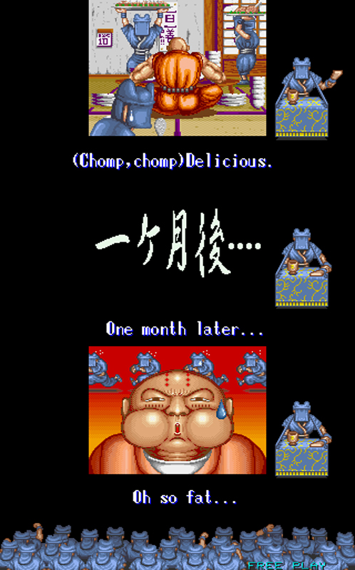 经典街机《豪血寺一族》一直没见过的结局，通关后所有人都堕落了