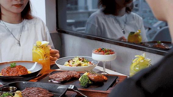 吃「M5和牛」!喷火一米高才能吃!北京路、岗顶...