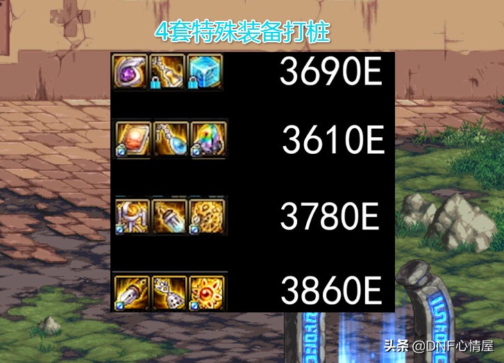 dnf4套工作服,dnf4件套没光谱