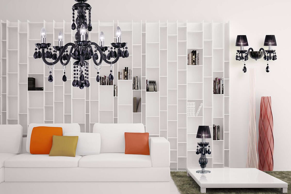 意大利灯具设计手绘卧室,意大利灯具设计效果图