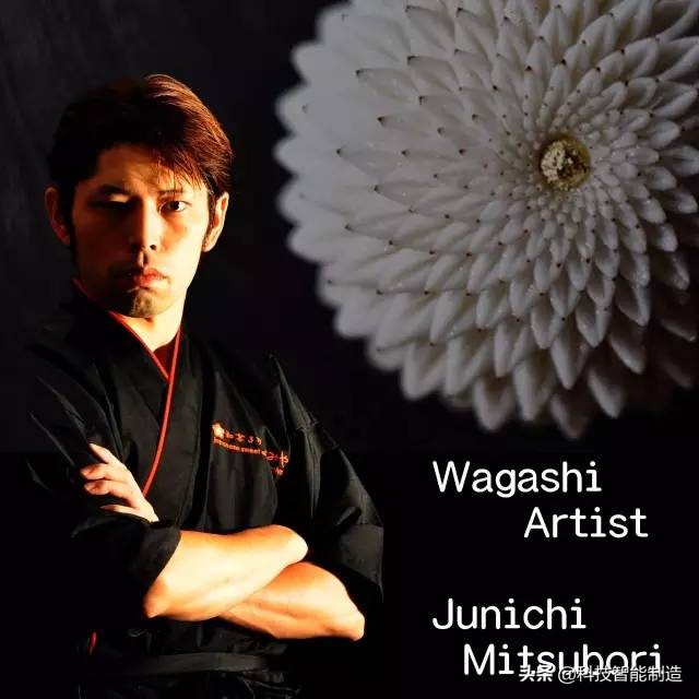 他说自己不是日本匠人，而是和果子艺术家，他做的和果子不忍吃掉