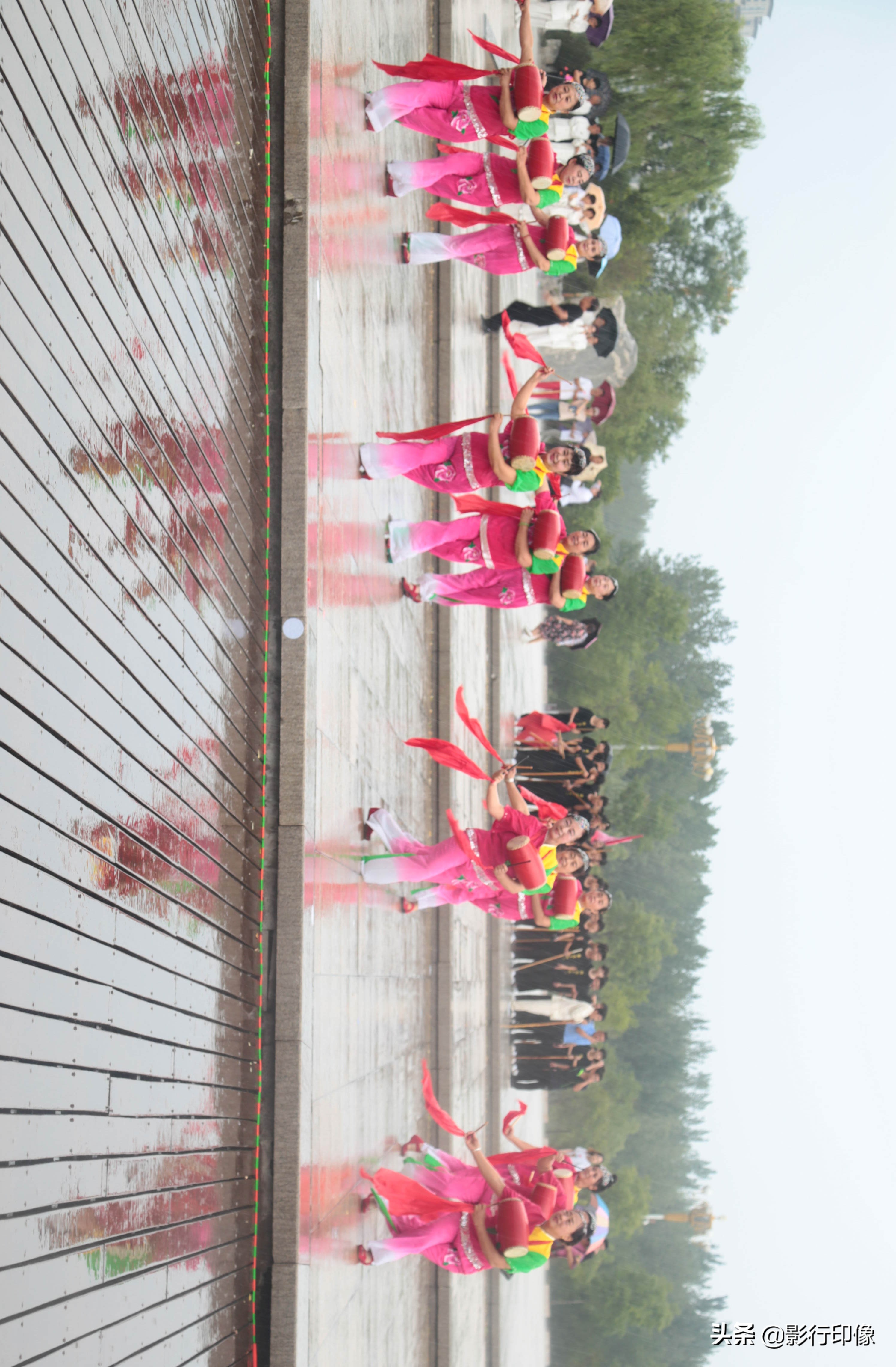 临汾市2020年全民健身启动仪式在在九州广场举行