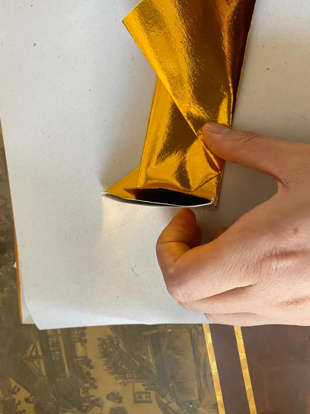 拜神叠元宝简单方法,祭祖元宝怎么叠最简单图解