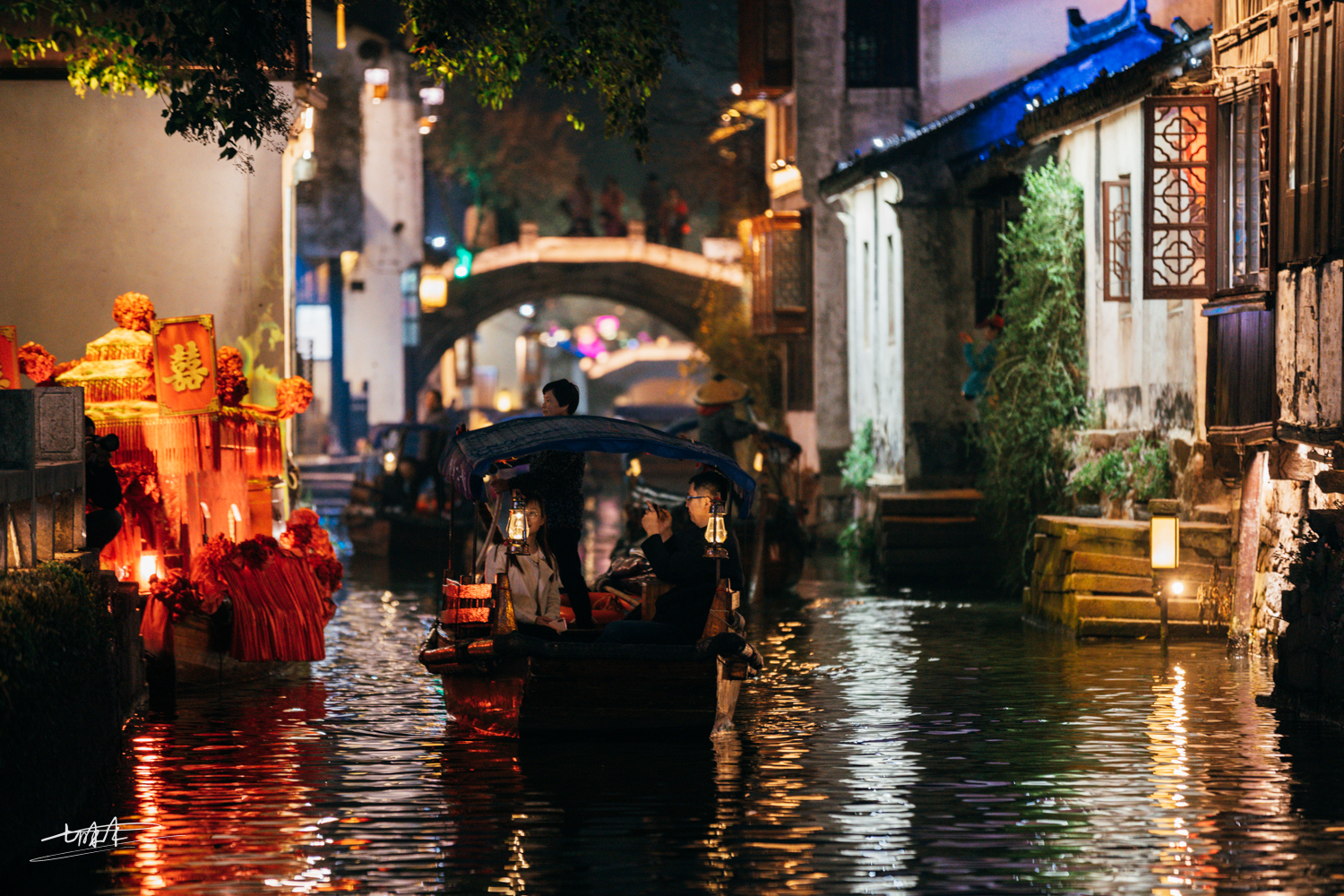 梦里水乡乌镇周庄风景视频,周庄版梦里水乡