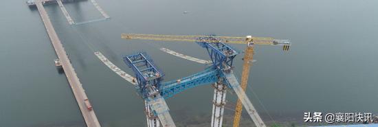 庞公大桥猫道,襄阳庞公至东津过江大桥