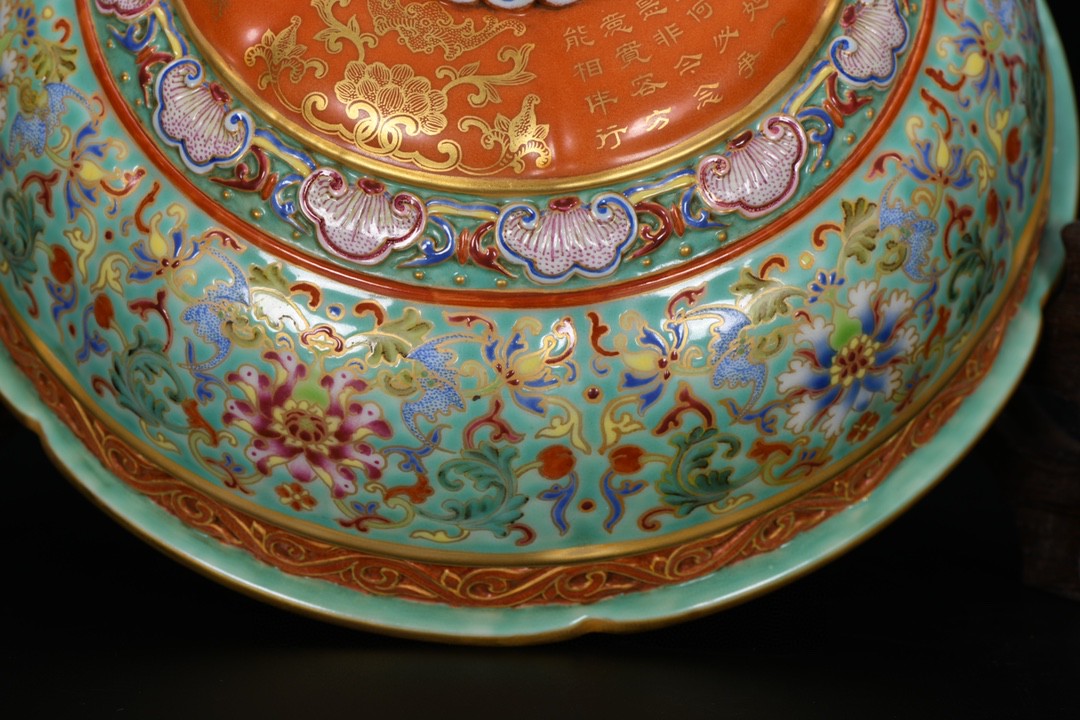 清代官窑珐琅彩将军罐,清代官窑珐琅彩鉴定方法