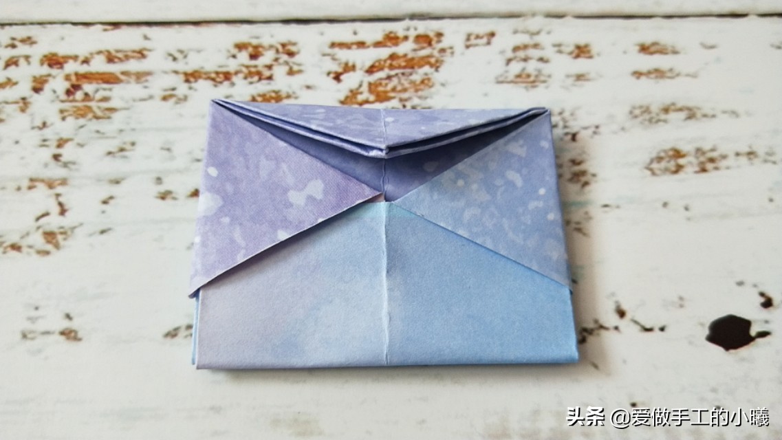 简单多层零钱包折纸,零钱包折纸图解