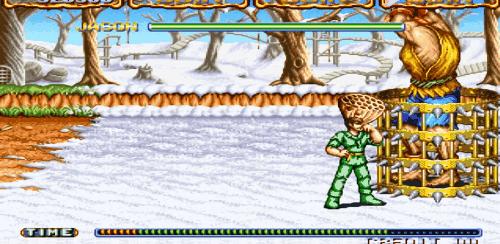 街机游戏被老爹打,街机游戏战胜最强boss