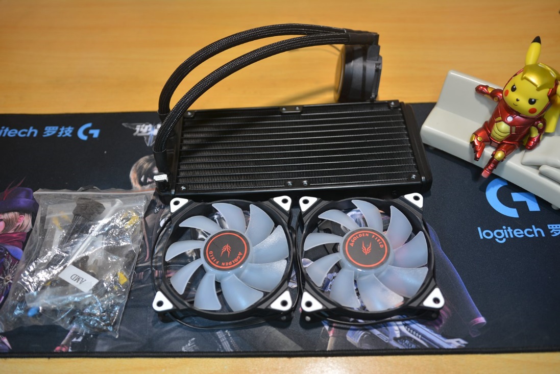 金河田银狐120一体水冷评测,金河田240水冷寒冰