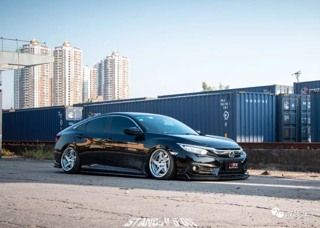 潮汕思域改气动避震,潮汕二手改装思域