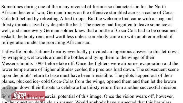 二战可口可乐故事,可口可乐二战