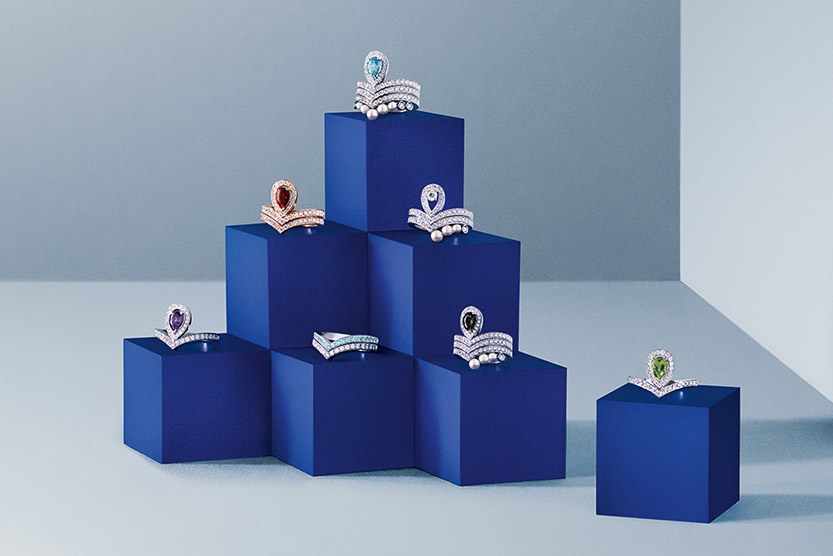 尚美巴黎高圆圆婚戒,尚美巴黎项链高圆圆