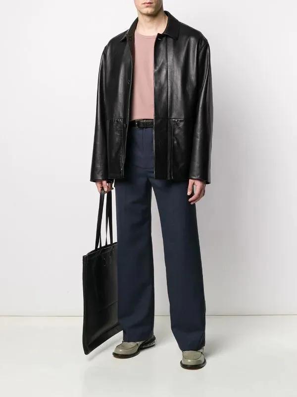 不再“机车”，能穿出极简风的「皮外套」让男人更性感