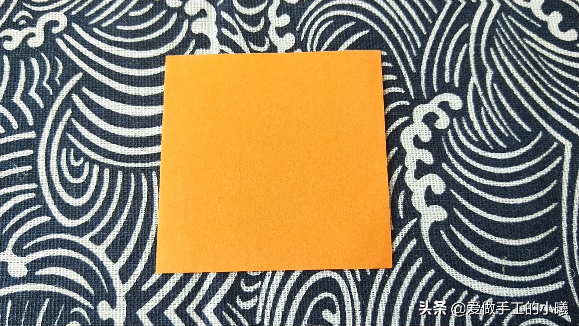 向日葵手工折纸手抄报立体,可以套在手上的向日葵折纸