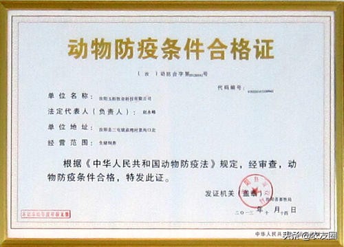 动物防疫条件合格证办理政策依据,动物防疫条件合格证办理程序