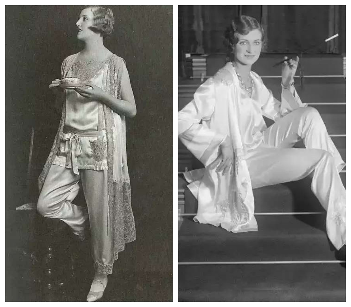 睡衣是很时髦的状态,原来睡衣也这么时尚